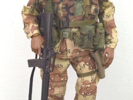 Soldier Story 1 6 12  USMC Operation Desert Saber Kuwait 1991 Action Figure Used Fashion