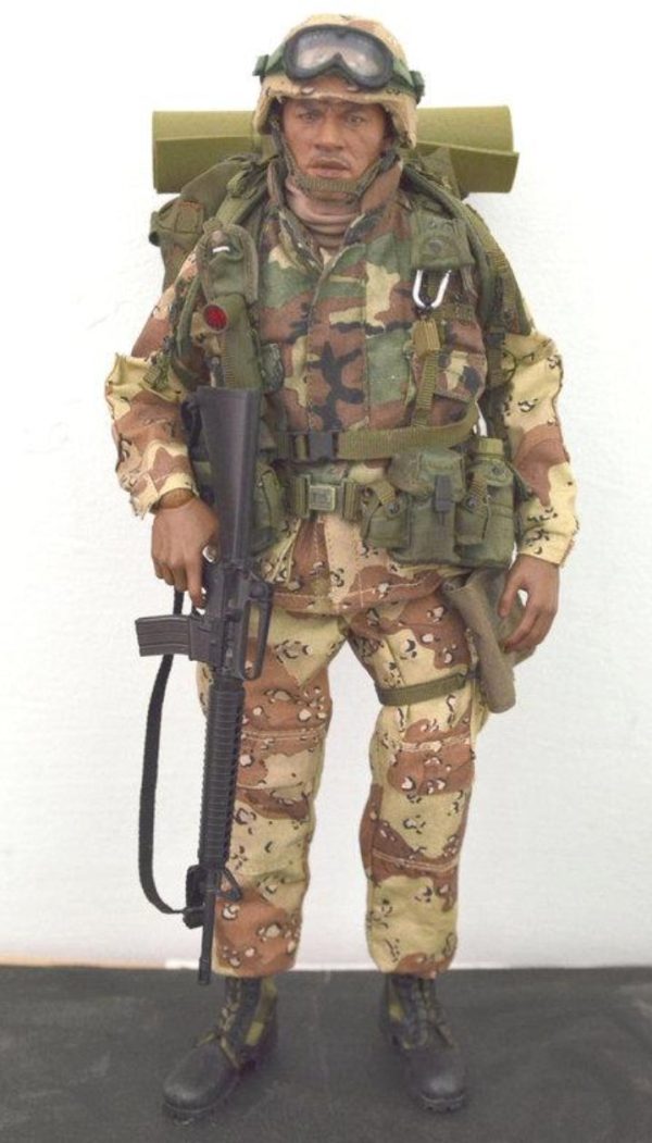 Soldier Story 1 6 12  USMC Operation Desert Saber Kuwait 1991 Action Figure Used Fashion