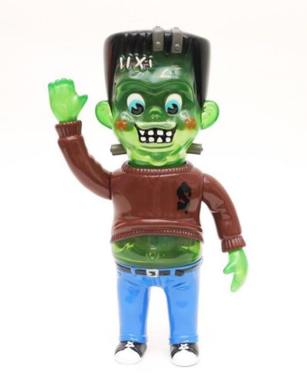 Headlock Studio Knuckle s Kustom Lil Franky Green Crystal ver 9  Vinyl Figure Fashion