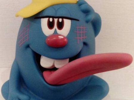 How2work Inoue Santa Larry Franco Blue Ver 7  Vinyl Figure Used Online