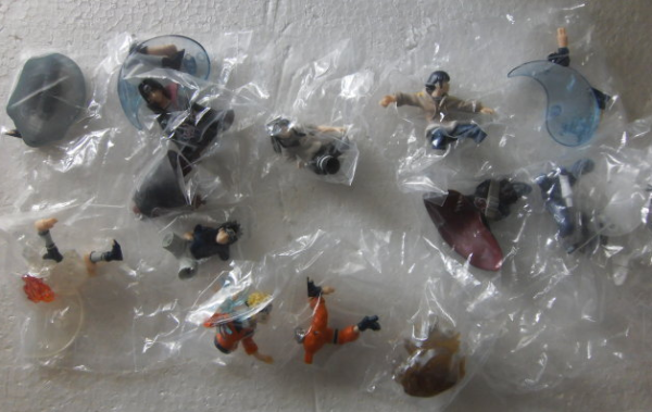 Bandai Naruto Gashapon Ultimate Collection Part 2 6 Trading Figure Set For Cheap