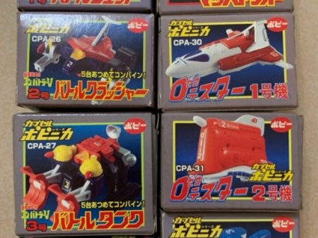 Bandai Gashapon Chogokin Popy CPA Part 4 8 Mini Trading Figure Set For Cheap