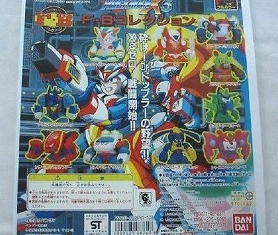 Bandai 1996 Capcom Mega Man Rockman X3 Gashapon Capsule 10 Mini Figure Hot on Sale