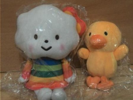 Fluffy House Lammy Miss Rainbow & Chicky Plush Doll Figure Set Online