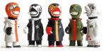 Muttpop 2007 Monster5 Frank Kozik Lucha Libre Mini Gobi Full Box 5 4  Vinyl Figure Set Sale