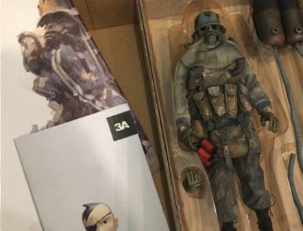 ThreeA 3A Toys 1 6 12  Ashley Wood WWRp Evol Marquis De Plume Vinyl Figure Used Fashion