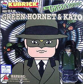 Medicom Toy Kubrick 100% The Green Hornet & Kato 2 Figure Set Online Sale