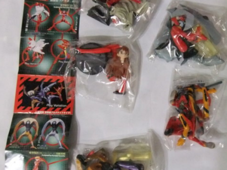 Bandai Neon Genesis Evangelion EVA Gashapon Part 3 5 Trading Figure Set Online Hot Sale