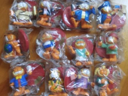 1999 Garfield x P&G Watsons Limited 20 3.5  Trading Figure Set Online Sale