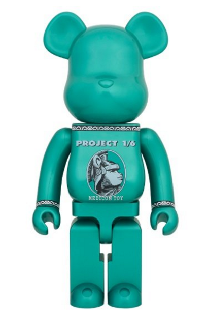 Medicom Toy Be@rbrick 1000% Centurion Green Ver 29  Vinyl Figure Discount