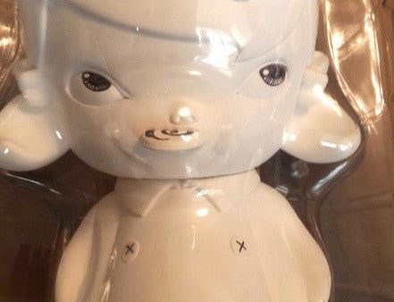 MINDstyle 2009 Kathie Olivas Two Faced Hazel DIY White Ver 9  Vinyl Figure Signed Cheap