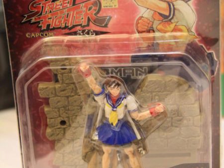 Takara Microman Micronauts Street Fighter Series Micro Action MA-12 Sakura Figure Used Online