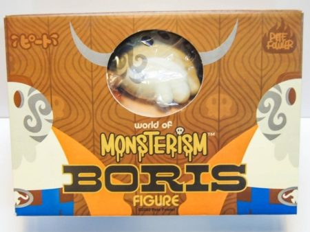 Pete Fowler 2002 Playbeast Monsterism Island Boris Orange Ver 6.5  Vinyl Figure For Cheap