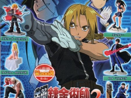 Bandai Fullmetal Alchemist Gashapon Diorama Scene Part 2 6 Trading Figure Set Cheap