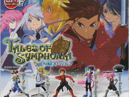 Bandai 2003 Tales of Symphonia TOS Gashapon 5 Collection Figure Set For Cheap