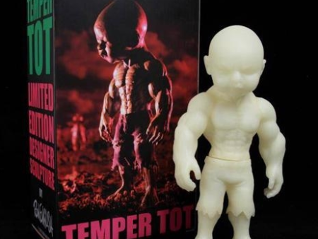 Ron English PoPaganda Temper Tot GID Ver 8  Vinyl Figure For Discount