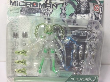 Takara 2004 Microman Micronauts Acroyear X-2 Series AL-22 AcroPlana Figure Used For Discount