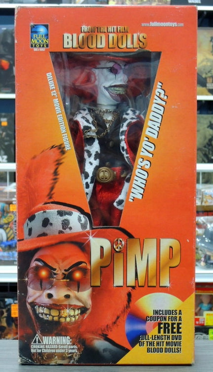 Full Moon Toys 1 6 12  Blood Dolls Pimp Action Figure Supply