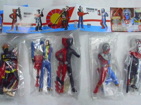 Bandai Toei Touei Hero Kikaider Gashapon HG 5 Trading Figure Set Discount