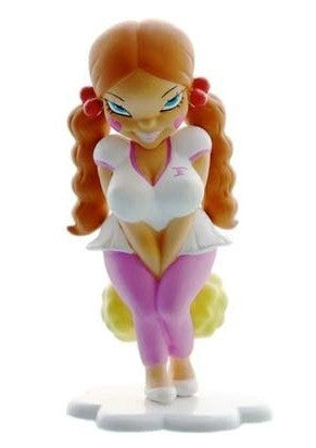 Sony Creative 2003 Fafi Girls Gashapon Pom-Pom Girl 3  Vinyl Figure Used Online