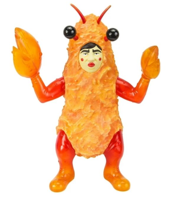 Mighty Jaxx Super Kaiyu Corps Tempura San 6  Soft Vinyl Figure Sale