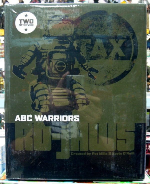 ThreeA 3A Toys 2012 Ashley Wood 2000AD Ro-Jaws ABC Warriors Vinyl Figure For Cheap