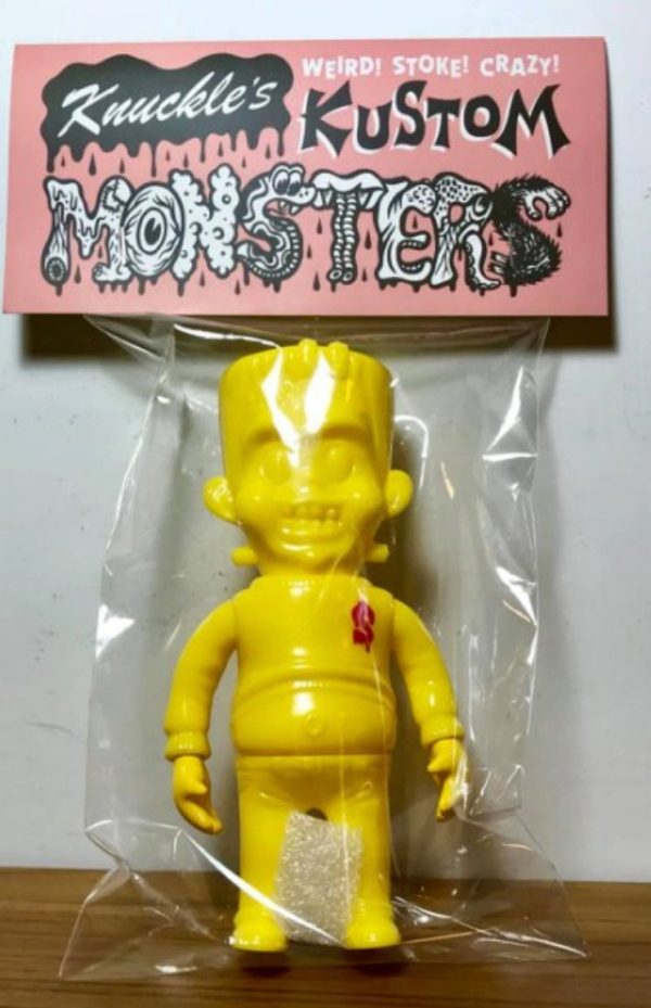 Headlock Studio Knuckle s Kustom Sick Boy Franky Yellow ver 4.5  Vinyl Figure Online Sale