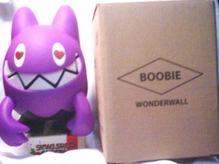 Wonderwall 2006 Touma Boobie Heart Eye Purple Ver 6  Vinyl Figure Online Sale