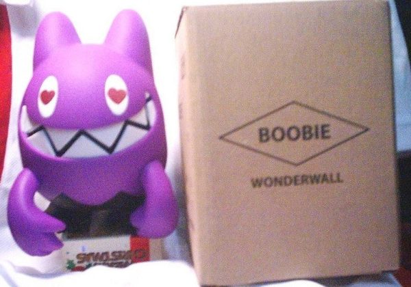 Wonderwall 2006 Touma Boobie Heart Eye Purple Ver 6  Vinyl Figure Online Sale