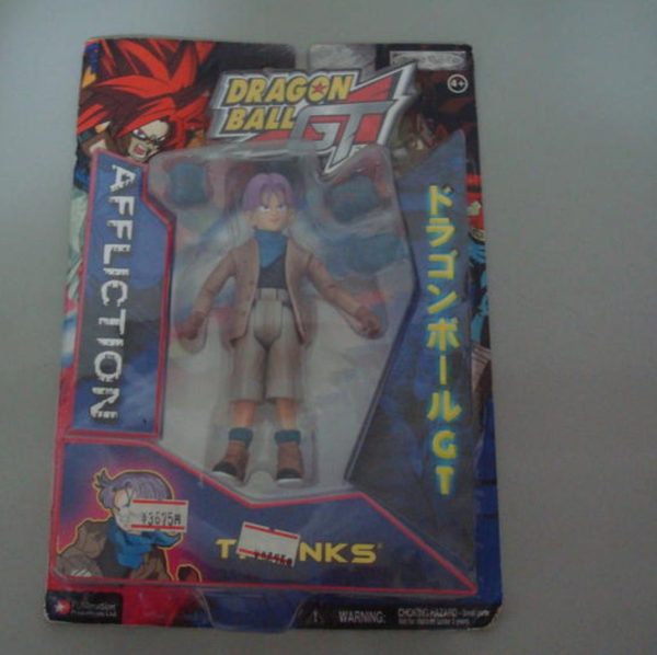 Jakks Pacific Dragon Ball GT Affliction Trunks Action Figure Fashion