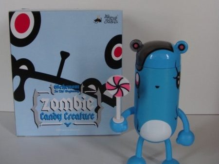 LMAC.tv 2005 LMaC Zombie Candy Creature Blue Ver 6  Vinyl Figure Online now