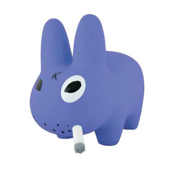 Kidrobot 2008 Frank Kozik Smorkin Labbit Blue Ver 10  Vinyl Figure Supply