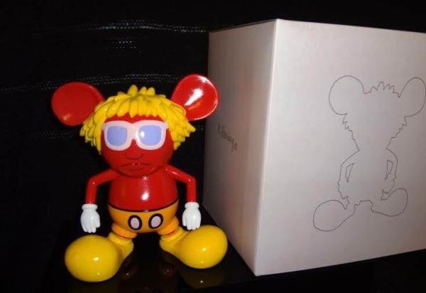 360 Toy Group 2006 Keith Haring Andy Mouse Red Ver 6  Vinyl Figure For Cheap