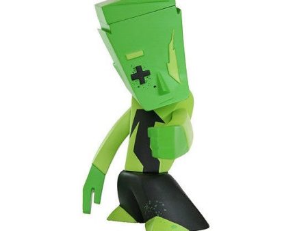 Bonustoyz 2006 Steph Cop A.R.O. ARO Open Head Evolution Brain Rock The Dice Green Ver 6  Vinyl Figure Sale