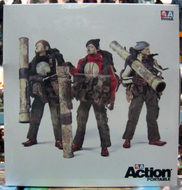 ThreeA 3A Toys 2012 Ashley Wood Heavy Tomorrow King Kato Soh Interbaka 6  Vinyl Figure Set Sale