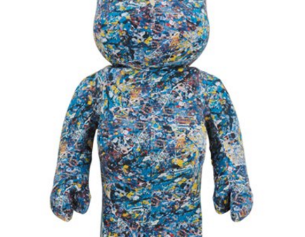 Medicom Toy Be@rbrick 1000% Jackson Pollock Studio Ver 29  Vinyl Figure Hot on Sale