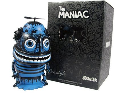 MINDstyle 2008 Skwak The Maniac Blue Ver 8  Vinyl Figure on Sale