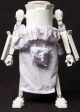 ThreeA 3A Toys Ashley Wood WWRp World War Robot Dropcloth DIY Ghost Ver 12  Vinyl Figure Sale