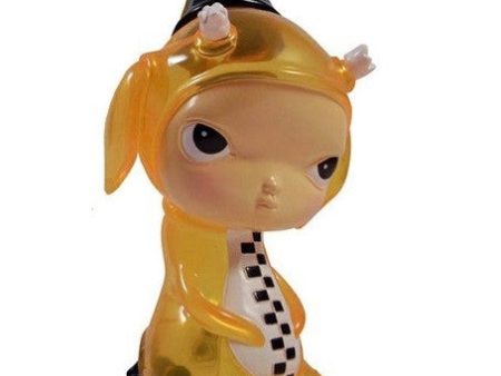 Kathie Olivas 2013 Tomenosuke Circus Posterus Yowohei Kaneko Mirock Toy Calliope Jackalope Wicked Clear Orange Ver 7.5  Vinyl Figure Hot on Sale