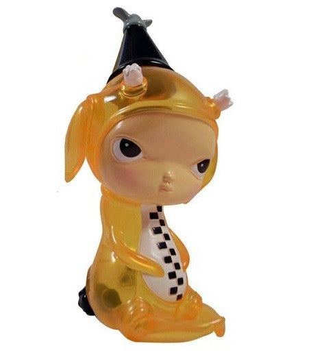 Kathie Olivas 2013 Tomenosuke Circus Posterus Yowohei Kaneko Mirock Toy Calliope Jackalope Wicked Clear Orange Ver 7.5  Vinyl Figure Hot on Sale