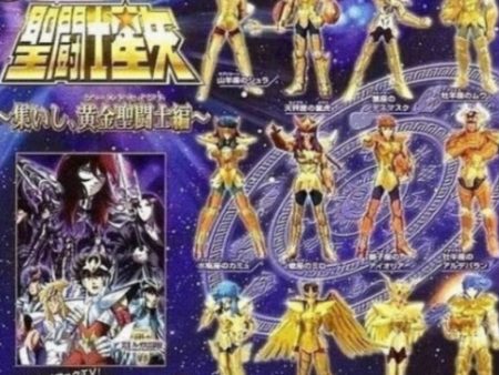 Bandai HGIF Saint Seiya Myth Cloth Gashapon Golden 12 Astrology Zodiac Signs Figure Set Cheap