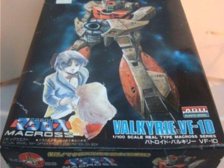 ARII 1 100 Robotech Macross Real Type Series No 03 Valkyrie VF-1D Plastic Model Kit Figure Online Sale