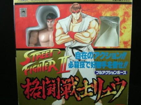 Bandai 1993 Capcom Street Fighter II The World Warrior Ryu 7  Action Figure Set Online