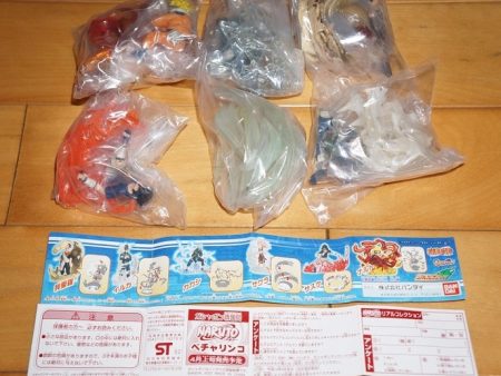 Bandai Naruto Gashapon Real Collection Part 1 6 Trading Figure Set Online Hot Sale