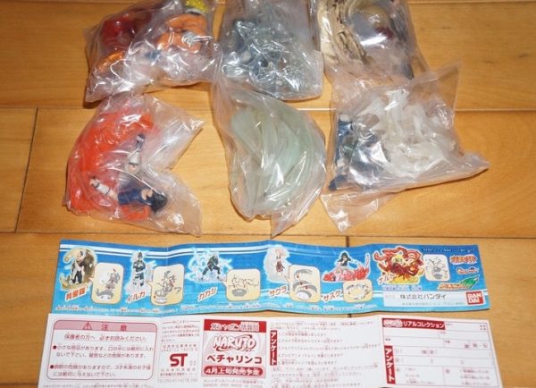 Bandai Naruto Gashapon Real Collection Part 1 6 Trading Figure Set Online Hot Sale