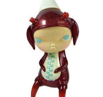 Kathie Olivas 2013 Tomenosuke Circus Posterus Yowohei Kaneko Mirock Toy Calliope Jackalope Wicked Clear Red Ver 7.5  Vinyl Figure For Sale