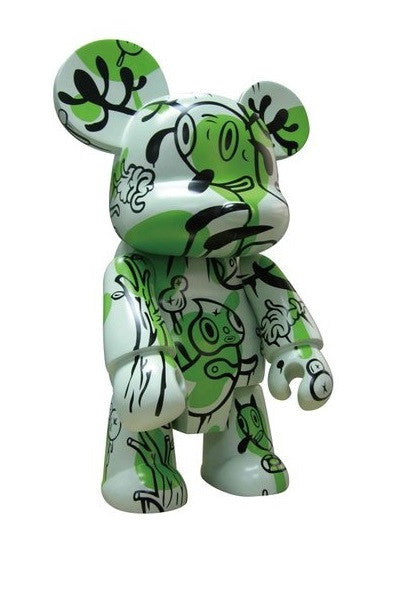 Toy2R 2006 Qee Gary Baseman Buckingham Forest Bear Green Ver 8  Vinyl Figure For Discount