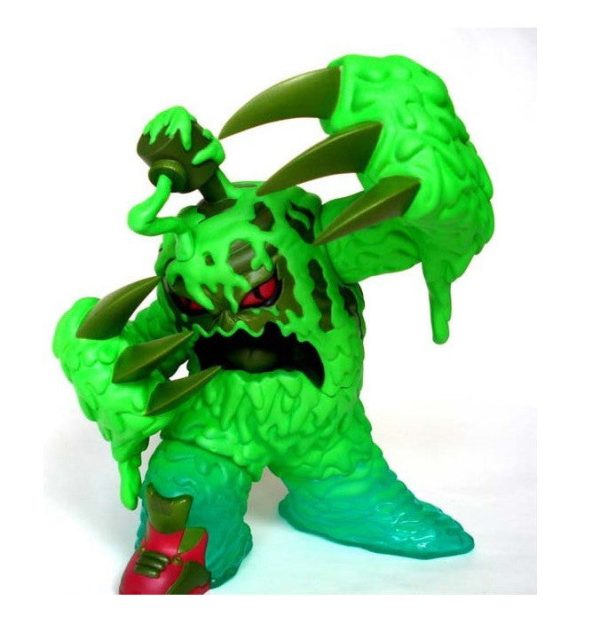 Esc-Toy 2008 Erick Scarecrow Muraida Oskline Radioactive Green 10  Vinyl Figure For Sale