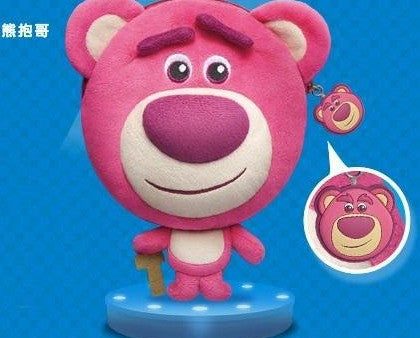 Disney Pixar Toy Story Taiwan Family Mart Limited Lotso 7.5  Bag Plush Doll Figure Online Sale