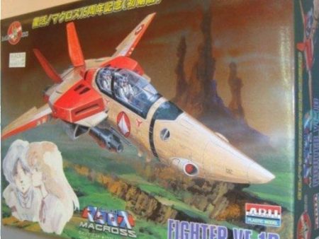 ARII 1 100 Robotech Macross Real Type Series No 11 Fighter VF-1D Plastic Model Kit Figure For Discount